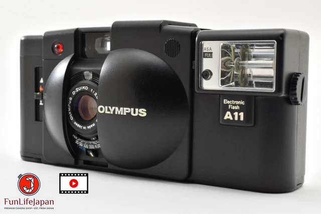 NEAR MINT] OLYMPUS XA2 D.Zuiko 35mm F3.5 35mm Film Camera w/ A11