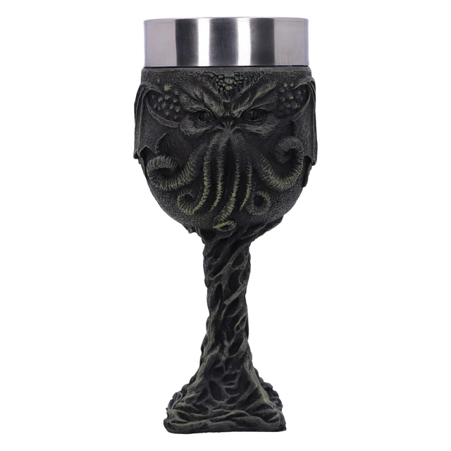 Nemesis Now - Cthulhu's Thirst -  Lovecraft Octopus Monster Goblet 17cm