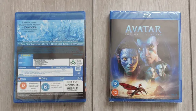 AVATAR: THE WAY of Water (Blu-ray, 2023, 2-Disc) £8.00 - PicClick UK