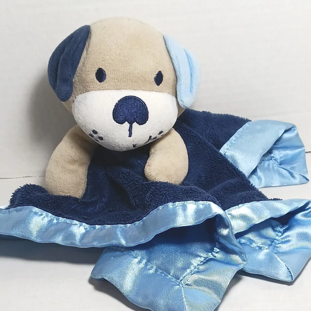 Manta de seguridad amorosa para cachorro perro Garannimals juguete de felpa azul bebé