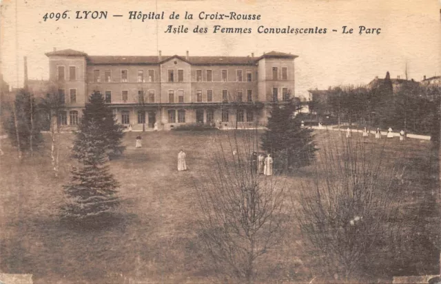 CPA Lyon hôpital de la Croix-Rousse asile des femmes convalescentes (129152)