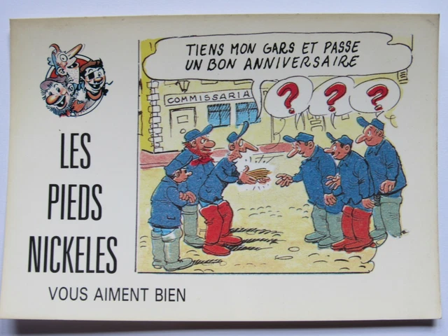 04F59 Carte Postale Cpsm Illustrateur Pellos Humoristique - Les Pieds Nickelés