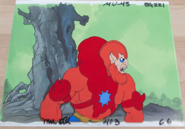 He-Man original vintage Filmation production Cel: BEAST MAN
