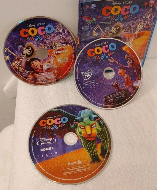 COCO (BLU-RAY & DVD, 2018) Disney Pixar Animation £9.77 - PicClick UK