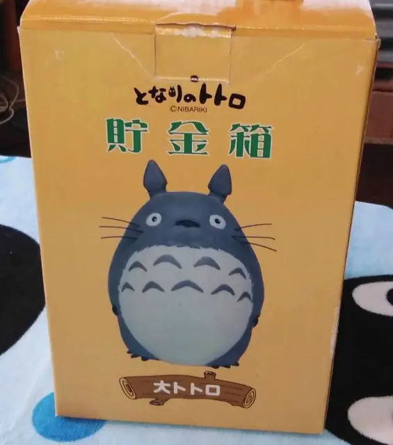 Z-844 Ghibli My Neighbor Totoro piggy bank (almost unused rare popular)
