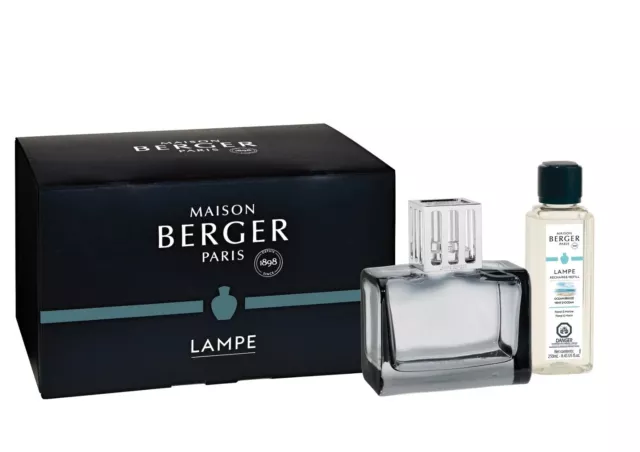 Maison (Lampe) Berger Quadri Gift Set Lamp with 250ml Ocean Breeze