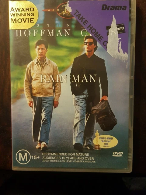 RAIN MAN DUSTIN Hoffman Tom Cruise DVD R4 CULT Movie $8.97 - PicClick AU