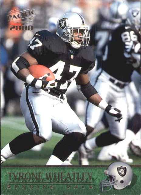 2000 PACIFIC FOOTBALL Card 280 Tyrone Wheatley EUR 1,86 PicClick FR
