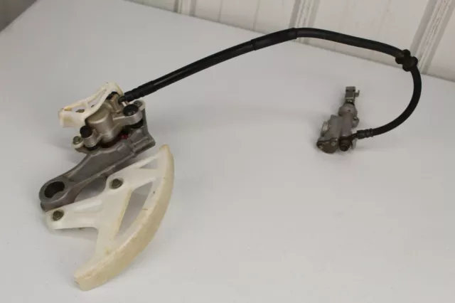2014 Honda CRF250R Rear Brake assembly Caliper Master CRF 250 450 02 - 16 #3