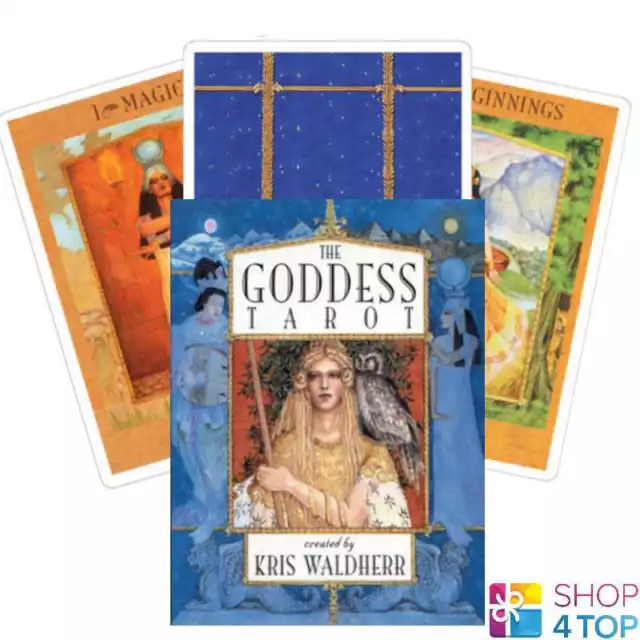 The Goddess Tarot Cards Deck Kris Waldherr Esoteric Telling Us Games New