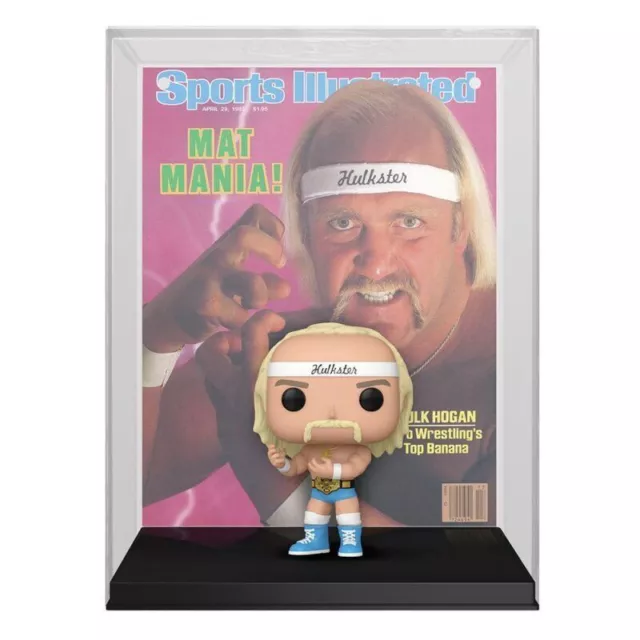 Couverture du magazine WWE SI POP! Figurine en vinyle Hulkster 9 cm - FK75067