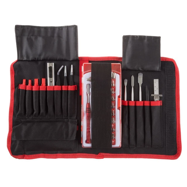 Electronic Repair Tech Tool Kit- 70 Pcs with Precision Screwdriver Bits Tweezers