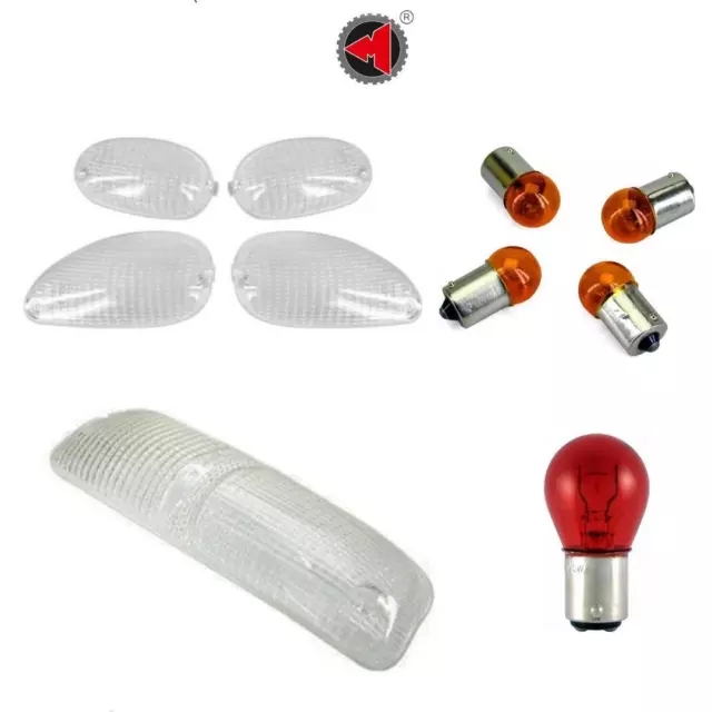 Kit Gemme Trasparenti Frecce E Fanale Posteriore Gilera Typhoon 1° Serie