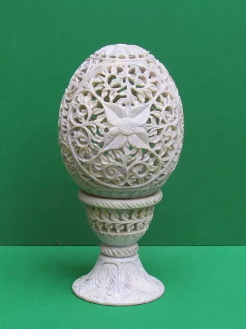 Marble Stone Candle Stand Egg design handicraft Lamp gift handicraft Home Decor