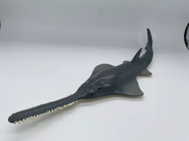 1994 Safari Ltd Monterey Bay Aquarium SAWFISH PVC Realistic Vintage Large