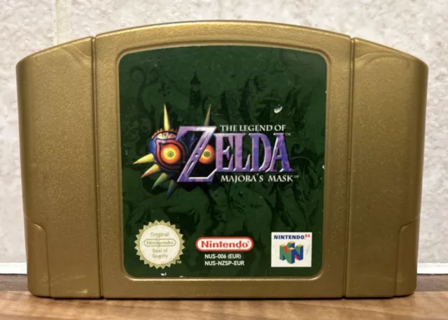 The Legend of Zelda: Majora's Mask Nintendo 64 (N64) PAL Cart Only **FAST P&P**
