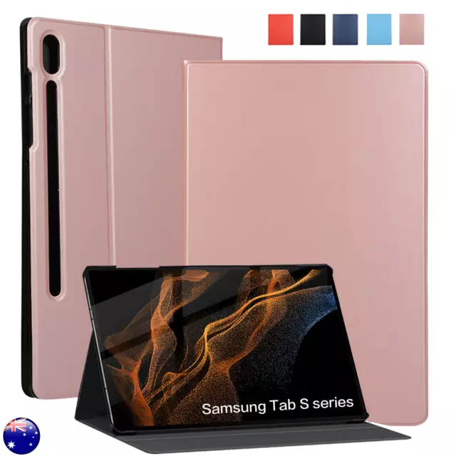 For Samsung Galaxy Tab S9 S8 Ultra S8 Plus S7 FE Tablet Folio Cases Smart Cover