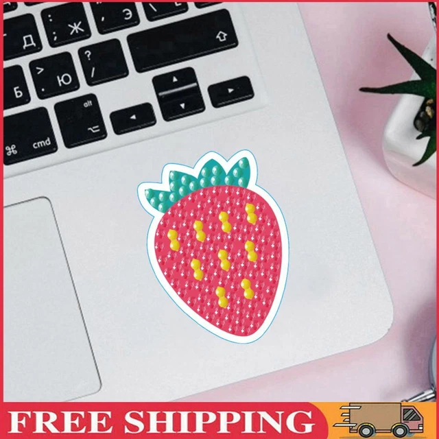 2pcs Gem Art Sticker Cartoon Pattern DIY Diamonds Art Mosaic Stickers Home Decor