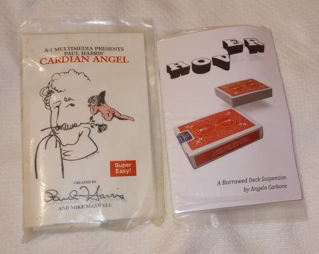 Paul Harris Angelo Carbone Card Magic Levitation Suspension Hover Cardian Angel
