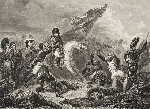 Bélgica Napoleón Bonaparte Batalla de Waterloo 1815 Empire Francia Por Steuben