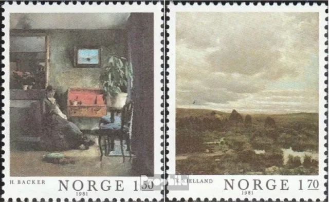 Norway 847-848 (complete issue) unmounted mint / never hinged 1981 norwegian Pai