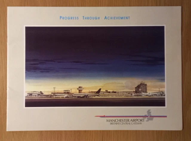 Manchester Airport 'Progress through Achievement' brochure