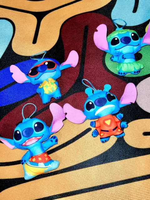 Disney Lilo & Stitch McDonald's Happy Meal Toys With Disney Mini Stitch Lot  Of 3