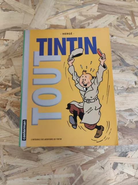 BD L'intégrale Des 24 Aventures De Tintin "Tout Tintin" Éditions Casterman 2008