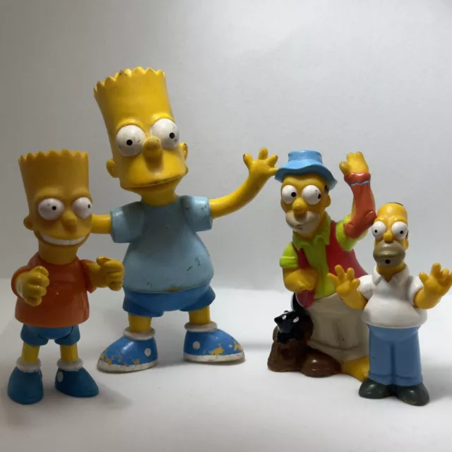 The Simpsons Vintage Action Figure Lot Bundle Toys Rare 1990s