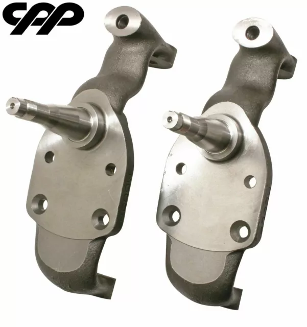 1965-70 Chevy Impala 2" Lowering Disc Brake Conversion Modular Drop Spindles 1965-70 Chevy Impala 2" Lowering Disc Brake Conversion Modular Drop Spindles