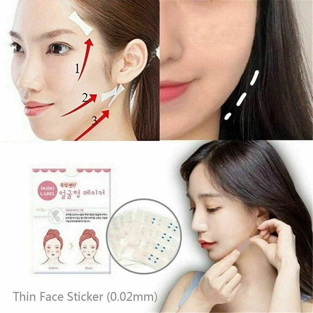 Drehen Sie die Zeit zurück mit 40 Stck. Instant Face Lifting Bändern umarmen S