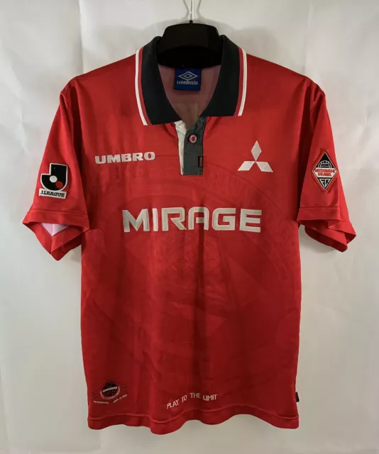 Urawa Red Diamonds Home Football Shirt 1996/98 Adults Medium Umbro D345