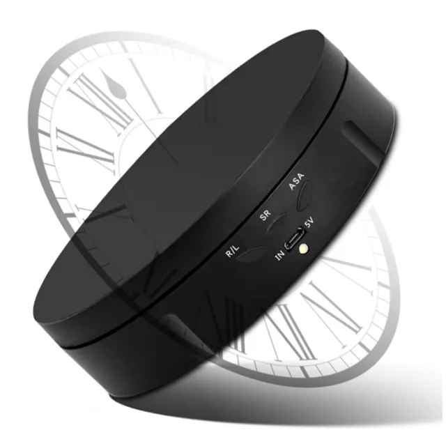 Présentoir de magasin Plateau tournant USB électrique à 360 degrés pour la