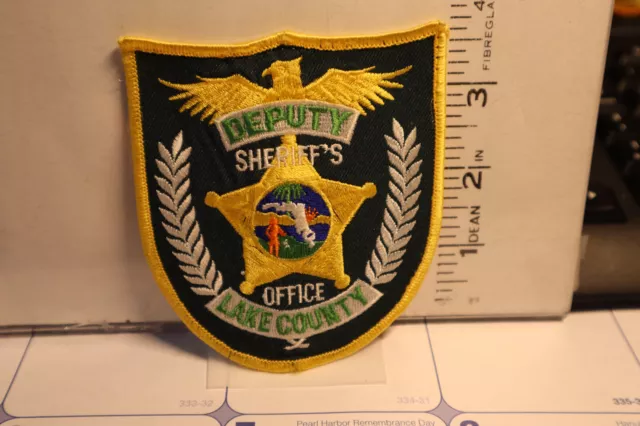 police patch   LAKE COUNTY SHERIFF  OFFICE FLORIDA DIFFERENT STYLE