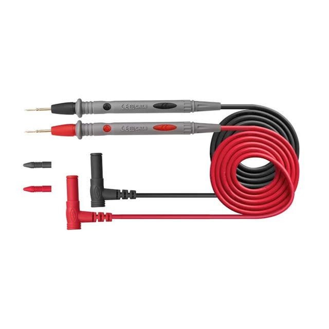 6 PZ SONDE Di Prova Multimetro Sonde Perforanti Angolate Diritte - Foto 7