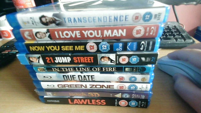 x9 - Blu-Ray - Joblot/Bundle - Various Genres