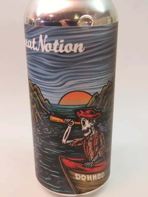 Craft BEER Empty Can: GREAT NOTION Brewery Double Dry Hop Hazy IPA; Portland, OR