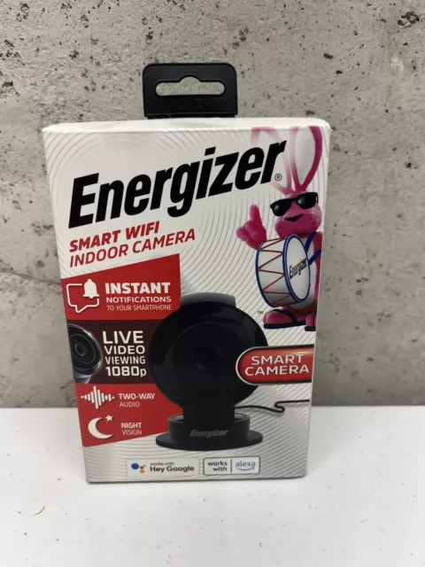 Energizer Smart WiFi Indoor Mini Security Camera Brand New