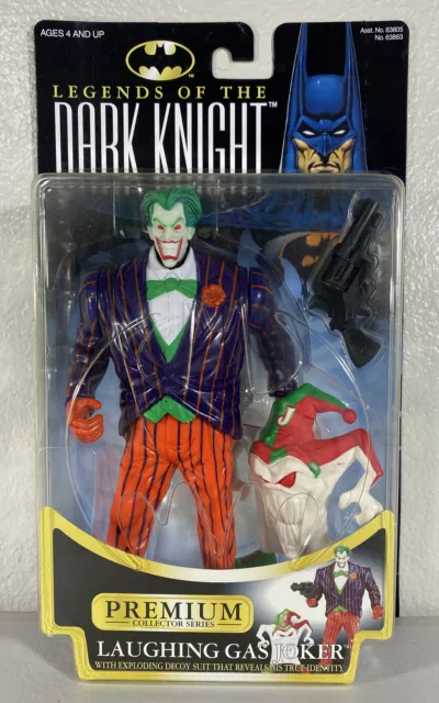 Kenner Batman Legends Of The Dark Knight Laughing Gas Joker Figure New 1997