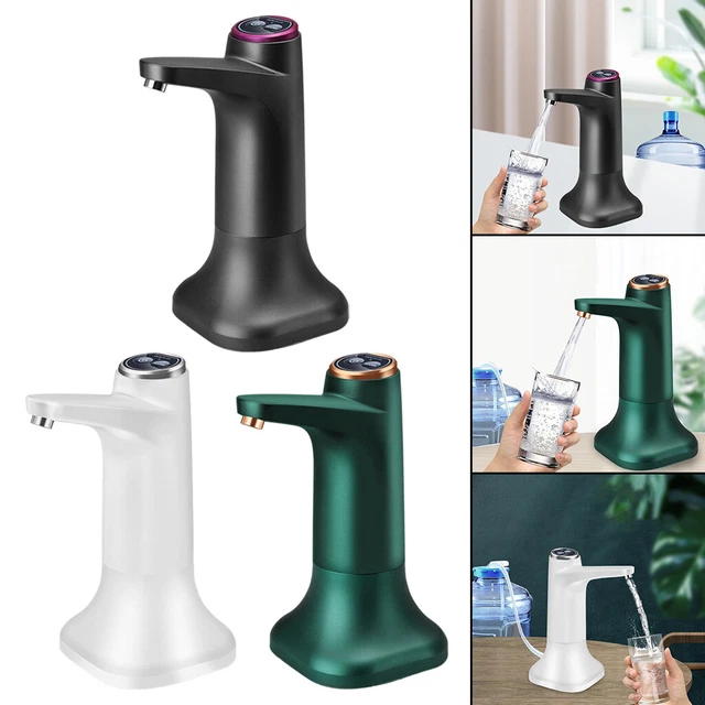 Pompe à Bouteille D'Eau Automatique USB - 3 Modes Quantitatifs - Bec Pliable - Pour Bonbonne 5-18L - Pratique Et Hygiénique