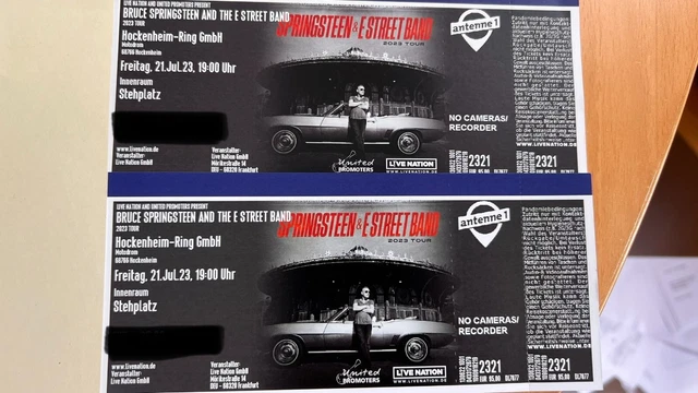 Bruce Springsteen Hockenheim Konzertkarten 2023