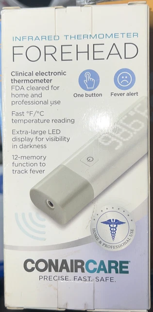 NEW Conaircare Infrared Forehead Thermometer ITH91