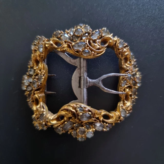 Shipenophy Boucle de chaussure en cristal Lot de 4 Boucles de
