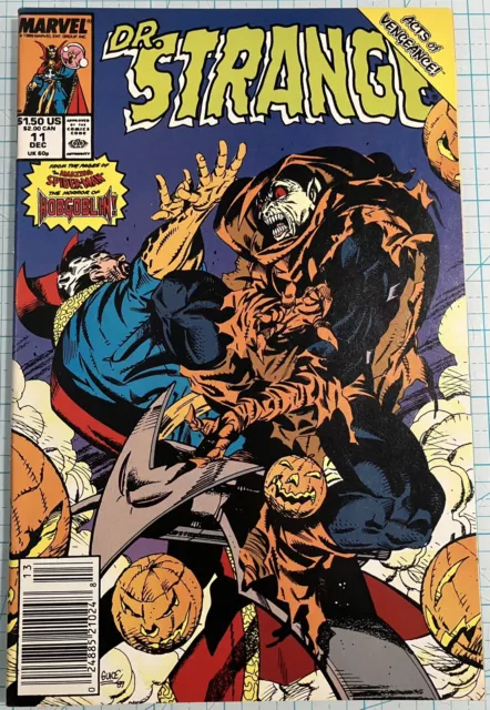 Dr. Strange Sorcerer Supreme #11 High Grade NM Newsstand Marvel Comics 1989