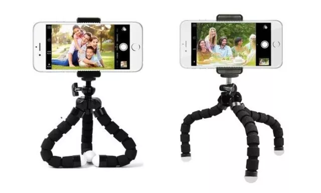 Adjustable Tripod Stand Flexible Octopus Phone Holder for iPhone Camera Bracket 3