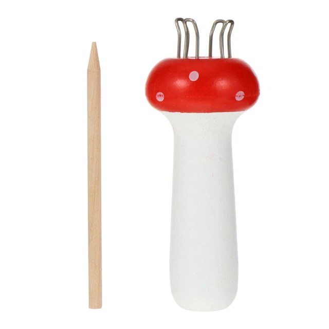 Tejido francés madera punto Dolly práctica muñeca artesanía