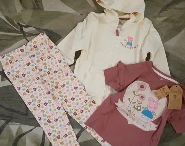 Abito bambina Peppa Pig 5 anni nuovo bel regalo