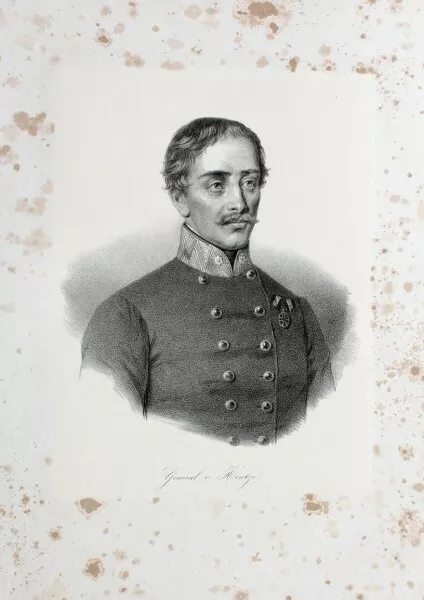 Heinrich Hentzi von Arthurm Generalmajor Österreich Ofen Orden Ungarn Buda-Pest