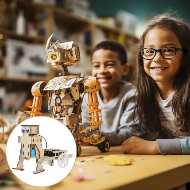 Roboterbausatz Elektronik Lernspielzeug Bastelzeug Für Kinder Materialpaket