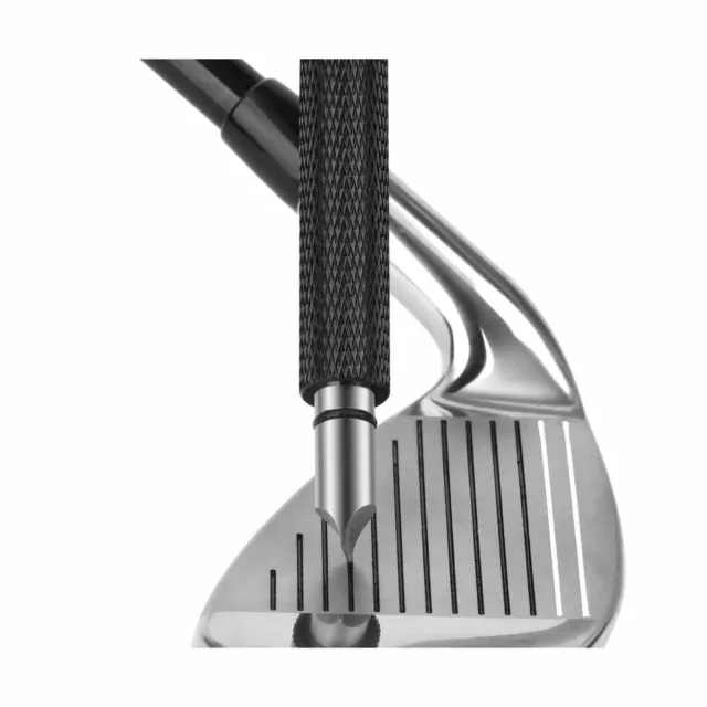 Golf Club Groove Sharpener, Re-Grooving Tool and Cleaner for Wedges & Irons -...